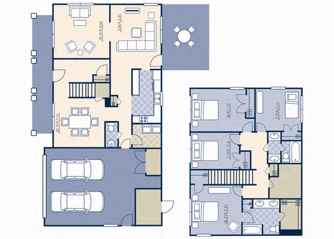Air Commando Village floor plan - cannon family homes